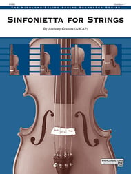 Sinfonietta for Strings Orchestra Scores/Parts sheet music cover Thumbnail